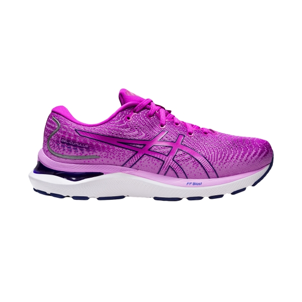 Women's Neutral Running Shoes Asics Gel Cumulus 24  Orchid/Dive Blue 1012B206500