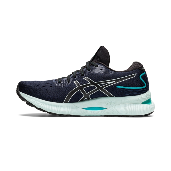 Asics Gel Nimbus 24 - Black/Soothing Sea