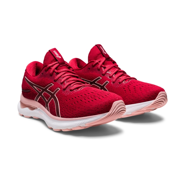 Asics Gel Nimbus 24 - Cranberry/Frosted Rose