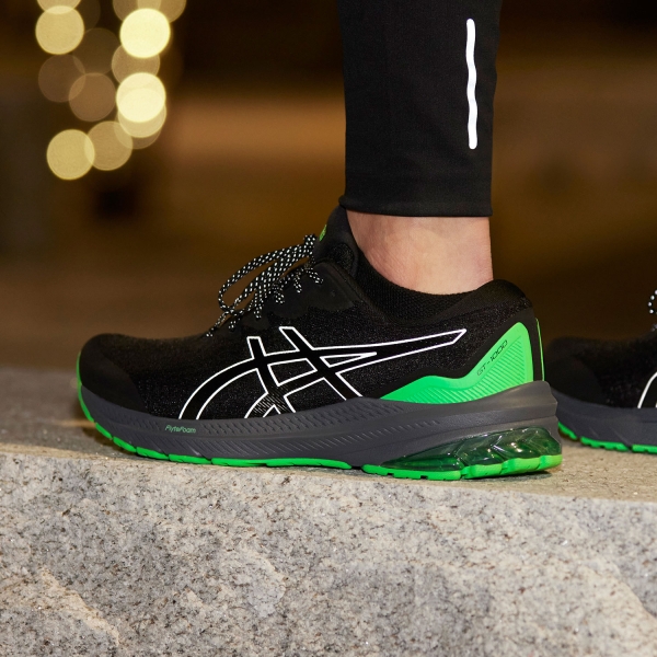 Asics GT 1000 11 Lite Show - Black/New Leaf