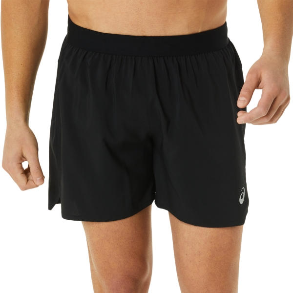 Pantaloncino Running Uomo Asics Road 2 in 1 5in Pantaloncini  Performance Black/Cherry Tomato 2011C388001