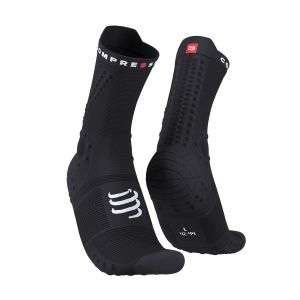 Running Socks Compressport Pro Racing V4.0 Trail Socks  Black XU00048B990
