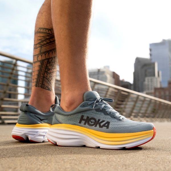 Hoka Bondi 8 - Goblin Blue/Mountain Spring