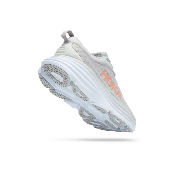 Hoka Bondi 8 Wide - Harbor Mist/Lunar Rock