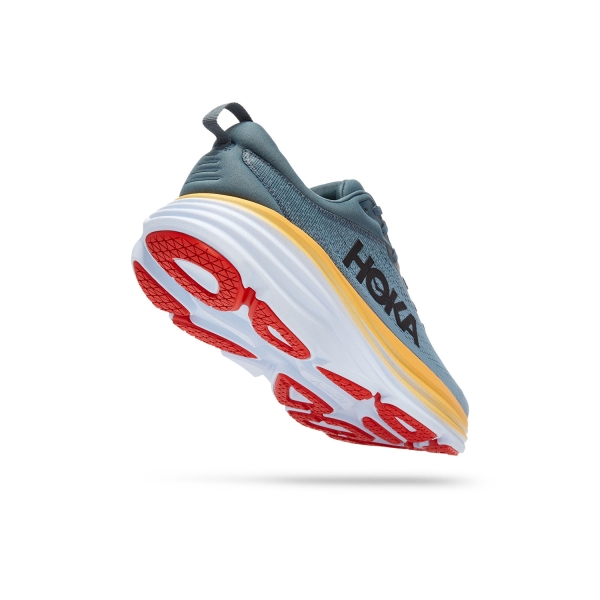 Hoka Bondi 8 Wide - Goblin Blue/Mountain Spring