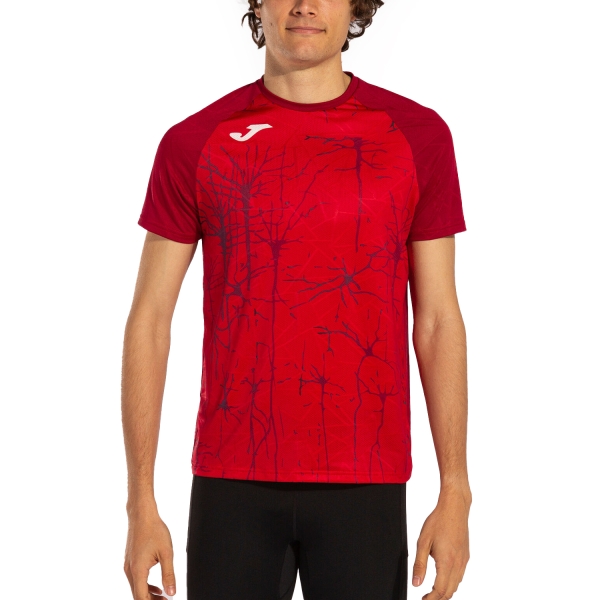 Camisetas Running Hombre Joma Elite IX Camiseta  Red 102755.600
