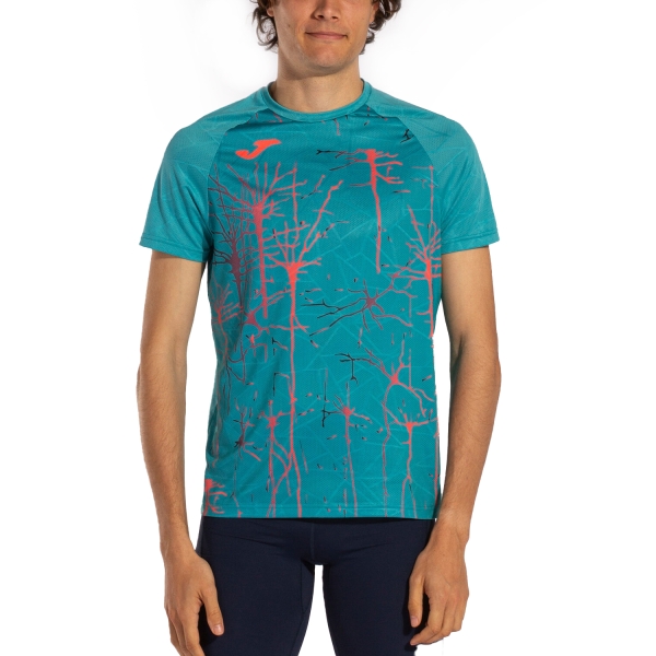 Men's Running T-Shirt Joma Elite IX TShirt  Turquoise 102755.725