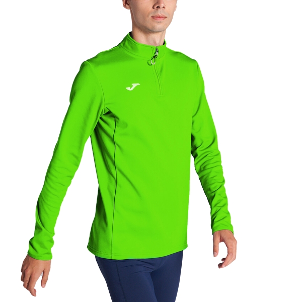 Maglia Running Uomo Joma Night Maglia  Fluor Green 102241.020