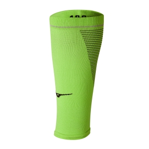 Compression Calf Sleeve Mizuno Supporter Compression Calf Sleeves  Lime Green J2GX9A7133
