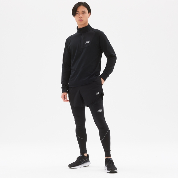 New Balance Heat Camisa - Black