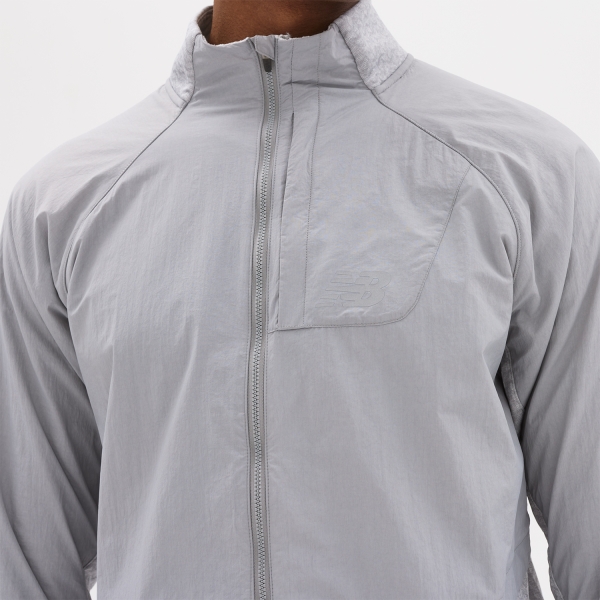 New Balance Heat Grid Chaqueta - Athletic Grey