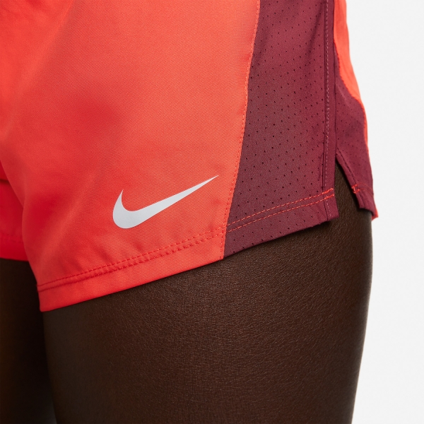 Nike 10K 3in Shorts - Light Crimson/Dark Beetroot/Wolf Grey