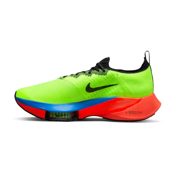Nike Air Zoom Tempo Next% - Volt/Black/Bright Crimson Lt/Photo Blue