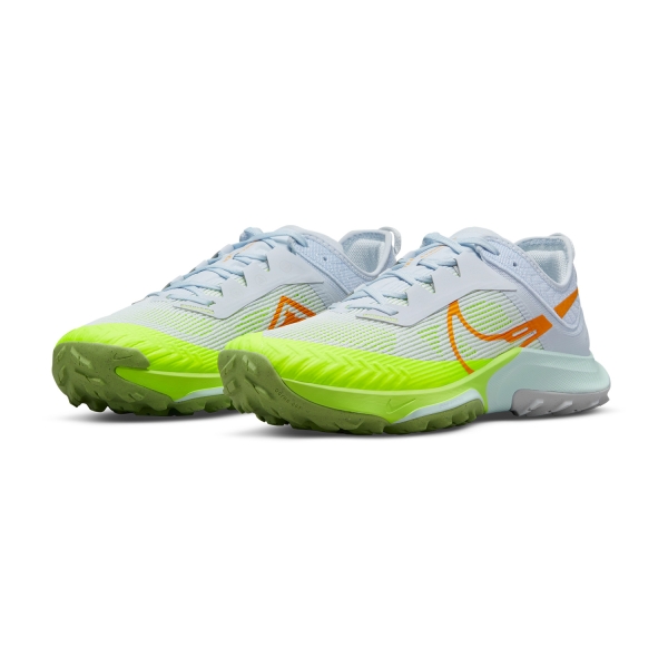Nike Air Zoom Terra Kiger 8 - Football Grey/Kumquat Volt/Barely Green