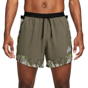 Men's Running Shorts Nike DriFIT 5in Flex Stride Shorts  Olive Grey/Light Iron Ore/Celestine Blue DM4652040