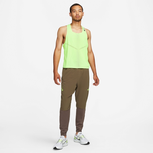 Nike Dri-FIT ADV AeroSwift Tank - Ghost Green/Black