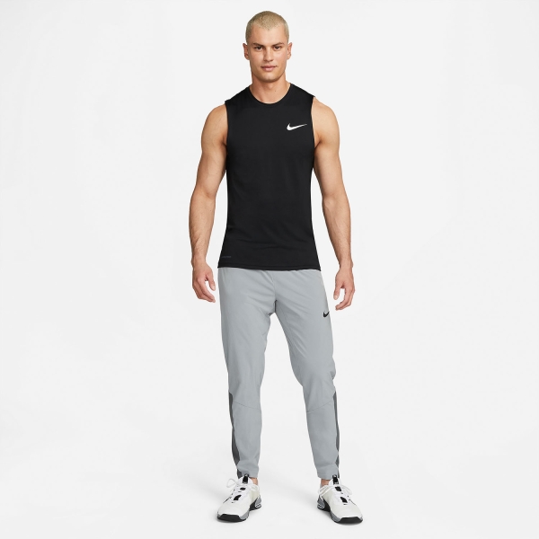 Nike Pro Dri-FIT Vent Max Pantalones - Particle Grey/Iron Grey/Black