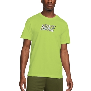 Men's Training T-Shirt Nike DriFIT Logo TShirt  Atomic Green DM6236321