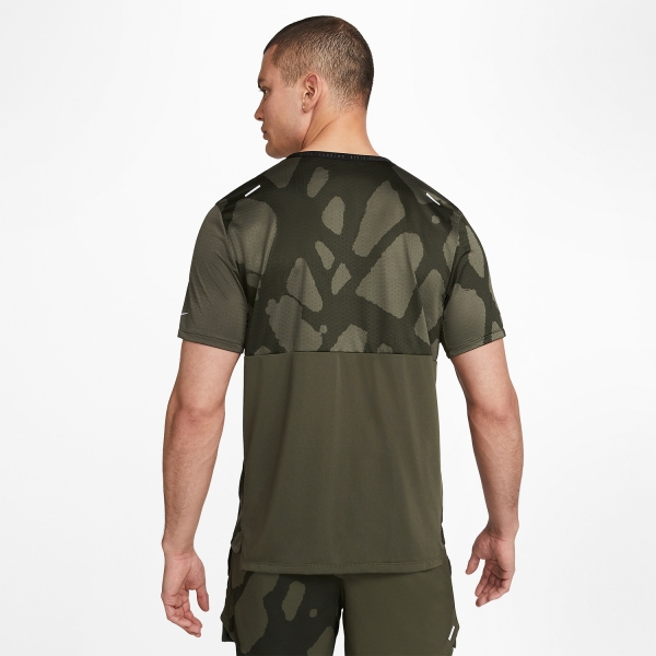 Nike Dri-FIT Run Division Rise 365 T-Shirt - Cargo Khaki/Reflective Silver