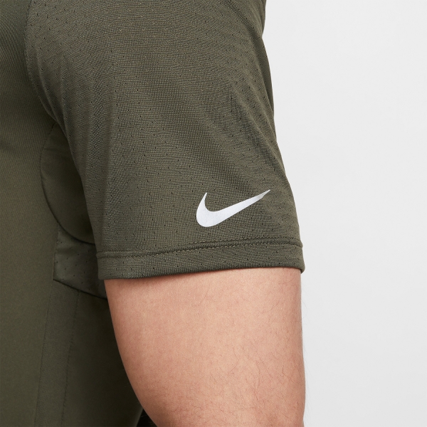 Nike Dri-FIT Run Division Rise 365 T-Shirt - Cargo Khaki/Reflective Silver