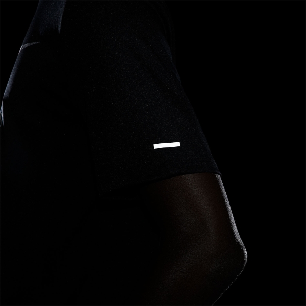 Nike Dri-FIT Run Division Miler T-Shirt - Black/Reflective Silver