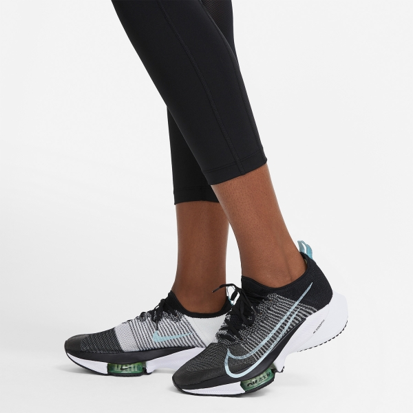 Nike Dri-FIT Fast 3/4 Tights - Black/Reflective Silver