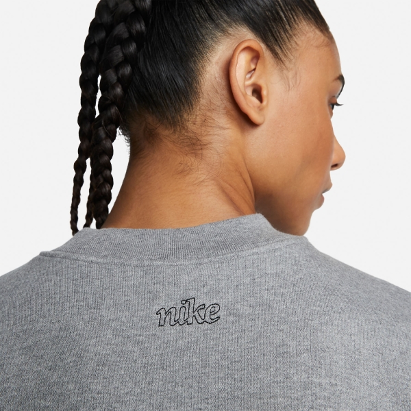 Nike Get Fit Sudadera - Carbon Heather/Black