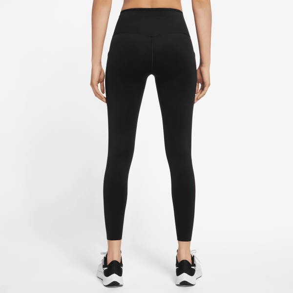 Nike Go Swoosh 7/8 Women's Running Tights - Black