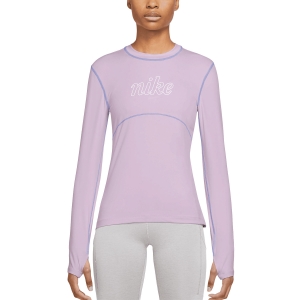 Women's Running Shirt Nike Icon Clash DriFIT Shirt  Doll/Light Thistle/White DQ6138530