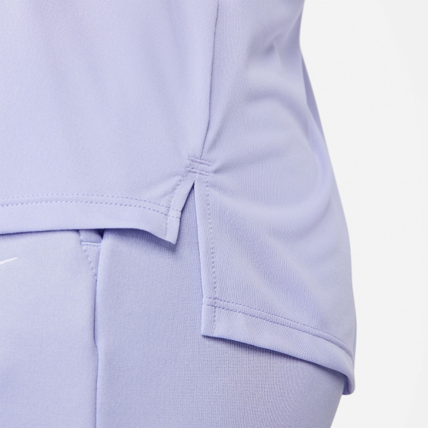 Nike One Dri-FIT Logo Camiseta - Light Thistle/White