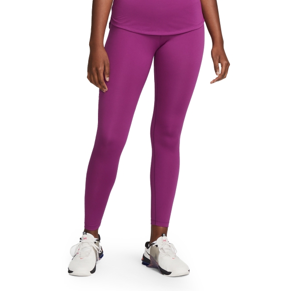 Pants e Tights Fitness e Training Donna Nike One Tights  Viotech/White DD0252503
