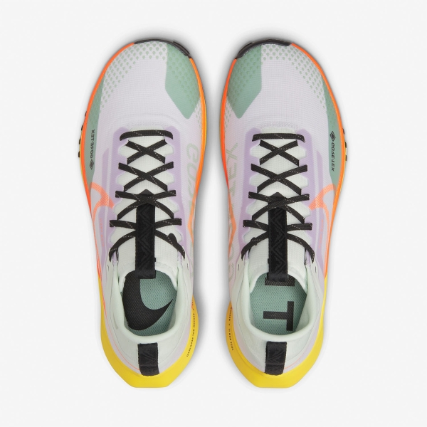 Nike React Pegasus Trail 4 GTX - Barley Grape/Total Orange/Green
