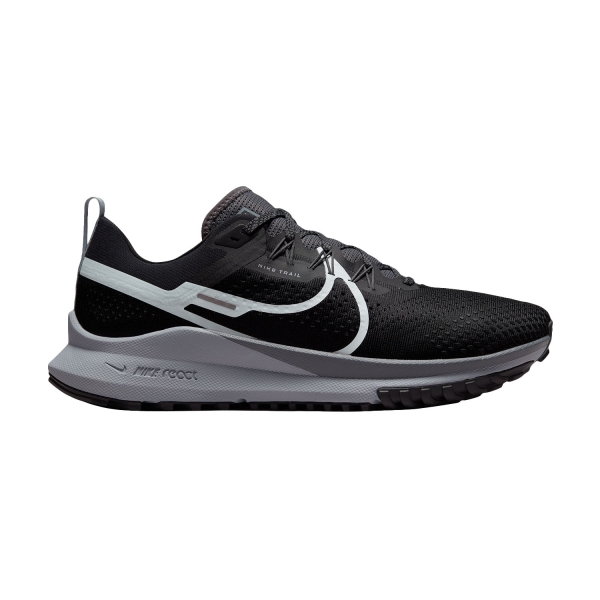 Scarpe Trail Running Uomo Nike React Pegasus Trail 4  Black/Aura/Dark Grey/Wolf Grey DJ6158001