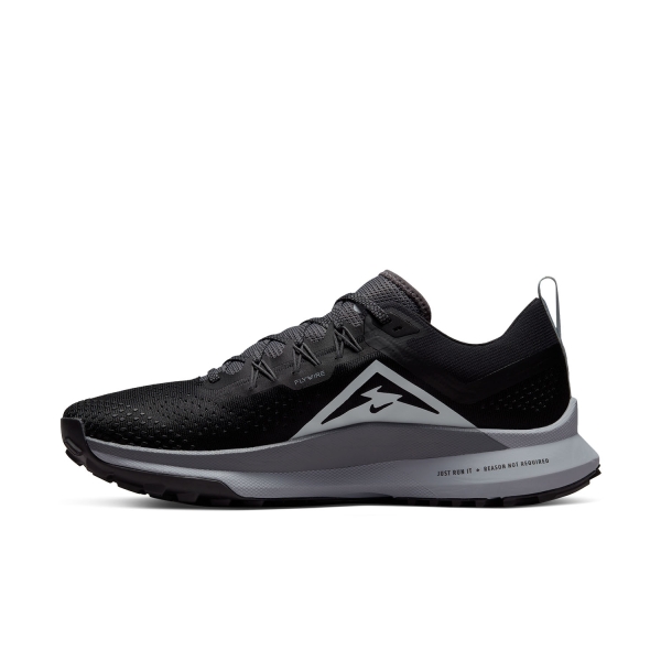 Nike React Pegasus Trail 4 - Black/Aura/Dark Grey/Wolf Grey