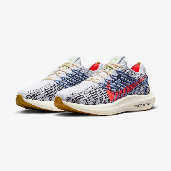 Nike Pegasus Turbo Next Nature - Pure Platinum/Bright Crimson/Black
