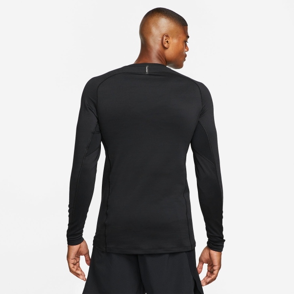 Nike Pro Swoosh Crew Camisa - Black/White