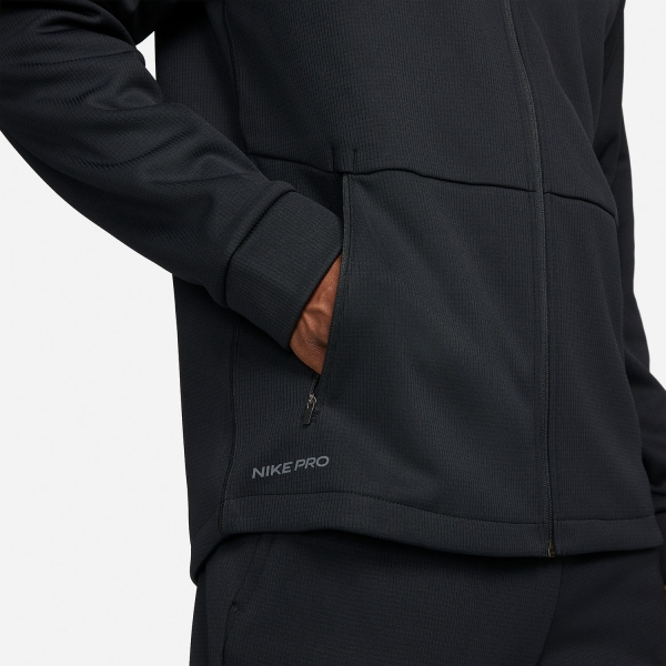 Nike Pro Therma-FIT Chaqueta - Black/Iron Grey