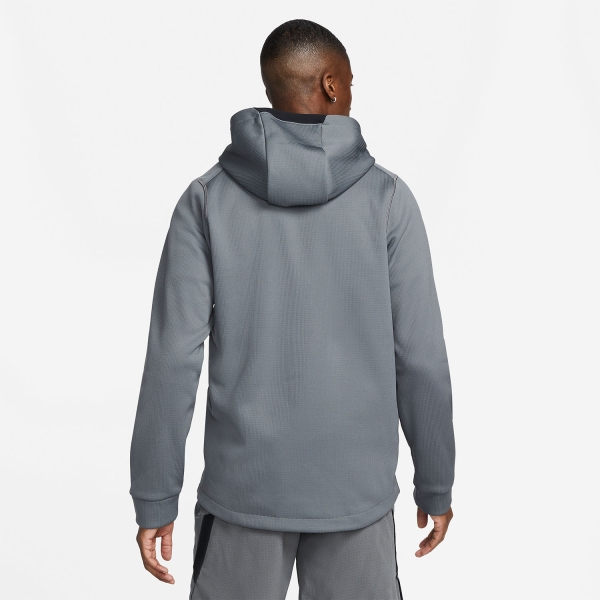 Nike Pro Therma-FIT Jacket - Iron Grey/Light Smoke Grey/Black