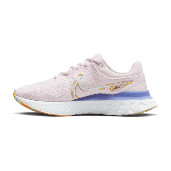 Nike React Infinity Run Flyknit 3 Premium - Light Soft Pink/White/University Gold