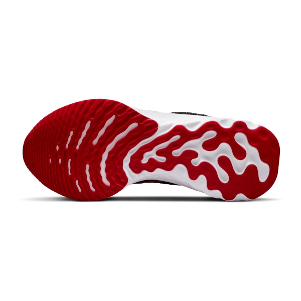 Nike React Infinity Run Flyknit 3 - Black/Bright Crimson/University Red