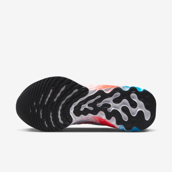 Nike React Infinity Run Flyknit 3 - Football Grey/Bright Crimson/Black
