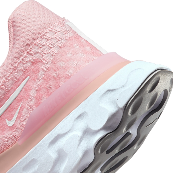 Nike React Infinity Run Flyknit 3 - Pink Glaze/White/Pink Foam/Photon Dust