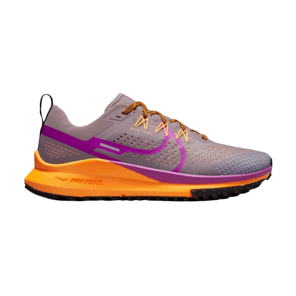 Nike React Pegasus Trail 4 - Purple Smoke/Vivid Purple/Total Orange