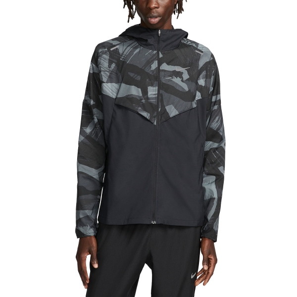 Nike Repel Windrunner Jacket - Black/Reflective Silver