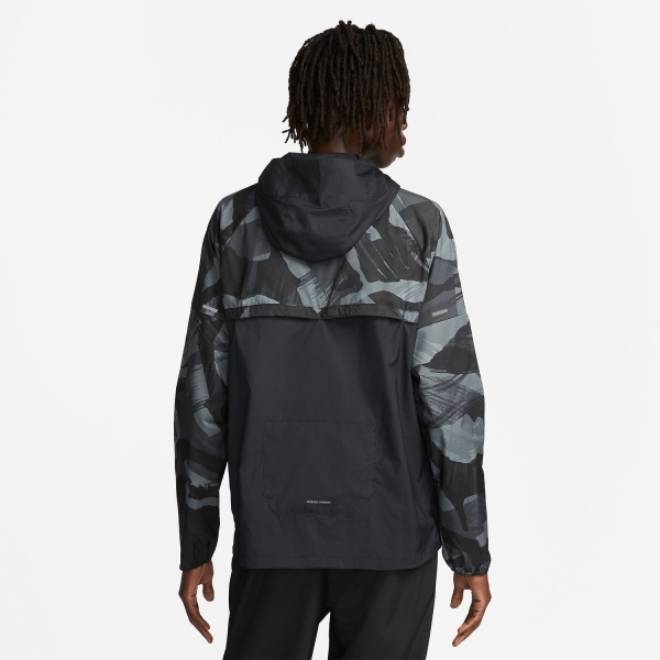 Nike Repel Windrunner Chaqueta - Black/Reflective Silver