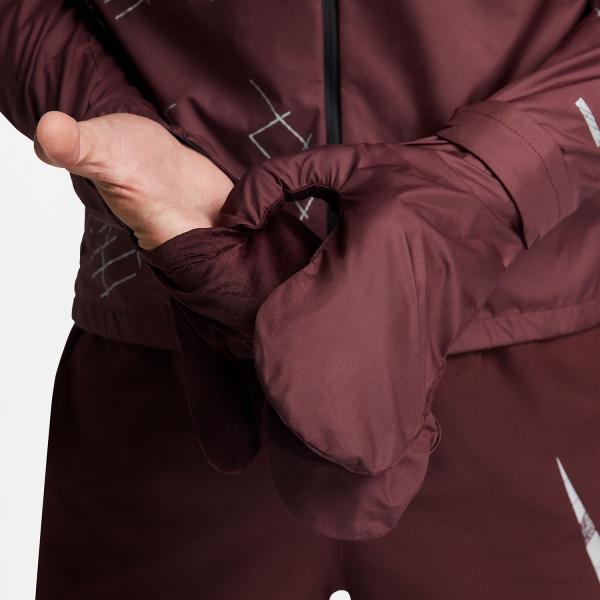 Nike Run Division Jacket - Burgundy Crush/Reflective Silver
