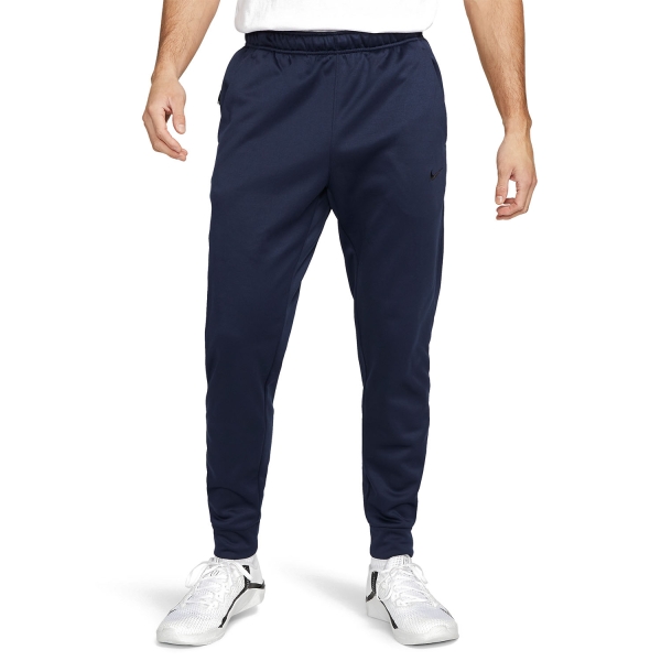 Pants y Tights de Training Hombre Nike ThermaFIT Logo Pantalones  Obsidian/White DQ5405451