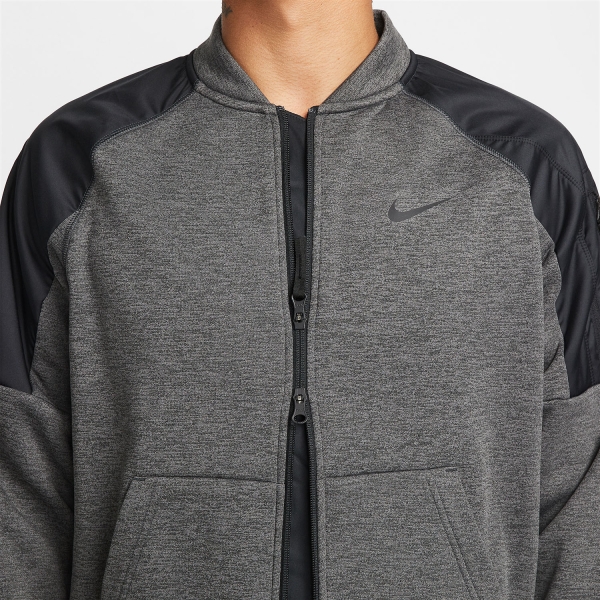 Nike Therma-FIT Novelty Chaqueta - Charcoal Heathr/Black