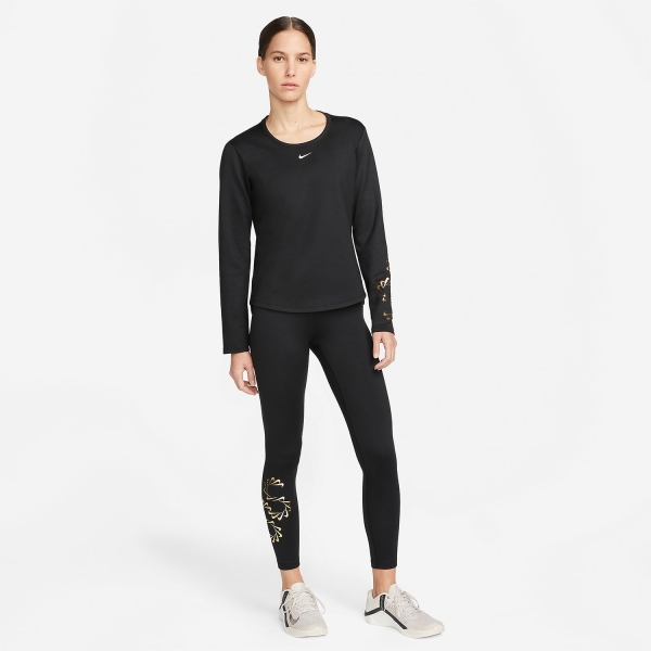 Nike Therma-FIT One Tights - Black/White