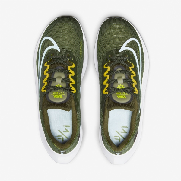 Nike Zoom Fly 5 - Cargo Khaki/Glacier Blue/Yellow Strike